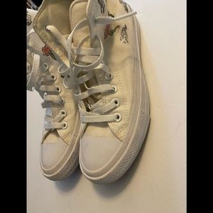 White high top converse